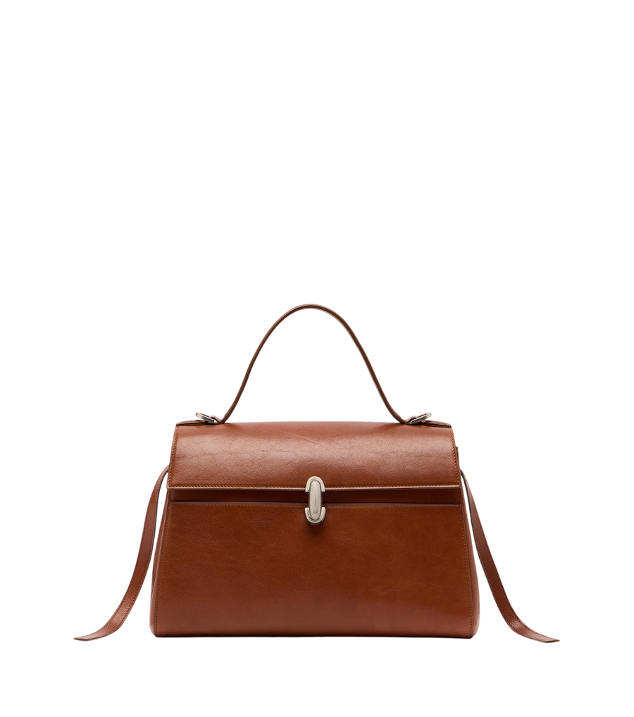 Sac à main Savette Symmetry Soft Medium en cuir avec poignée supérieure