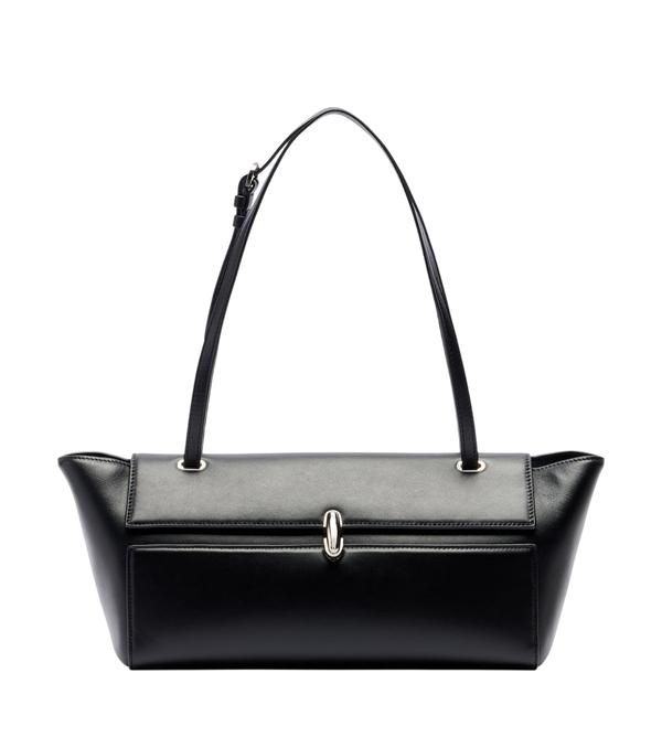 Savette Symmetry Trapeze Medium leather shoulder bag