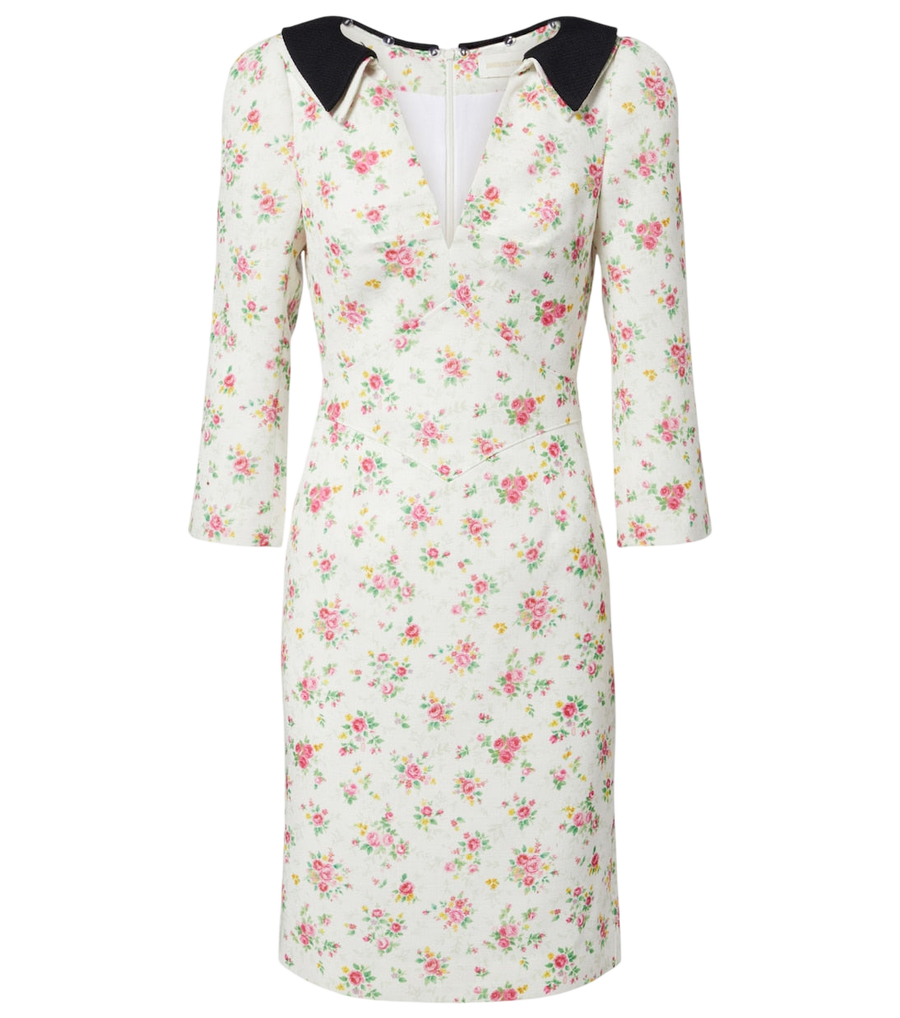 Shushu/Tong Floral midi dress