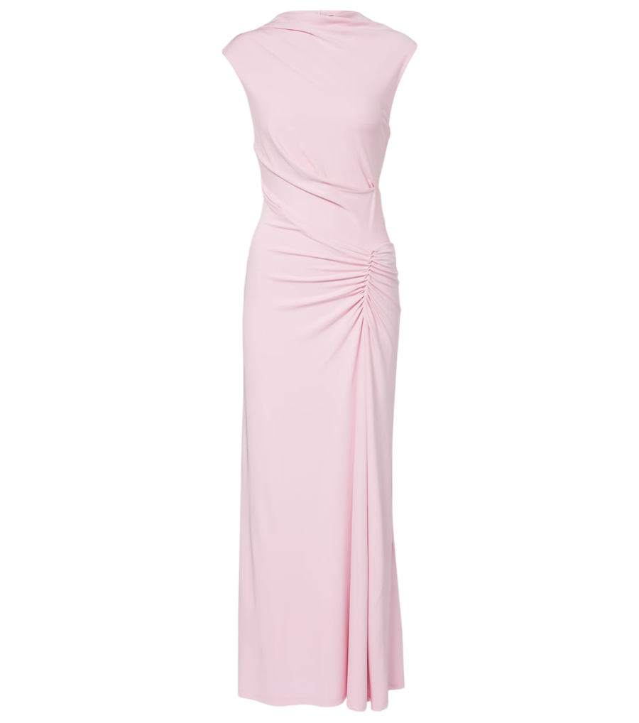 Simkhai Acacia ruched jersey maxi dress