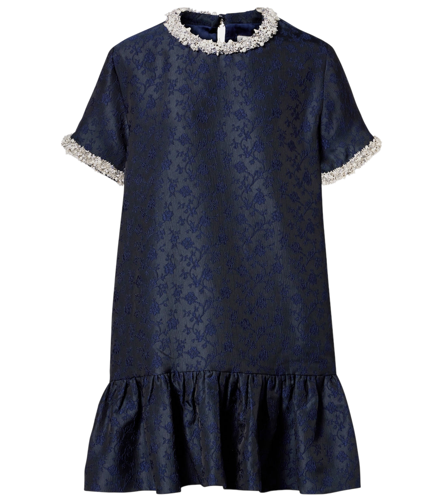 Minirobe jacquard ornée Simkhai Alison