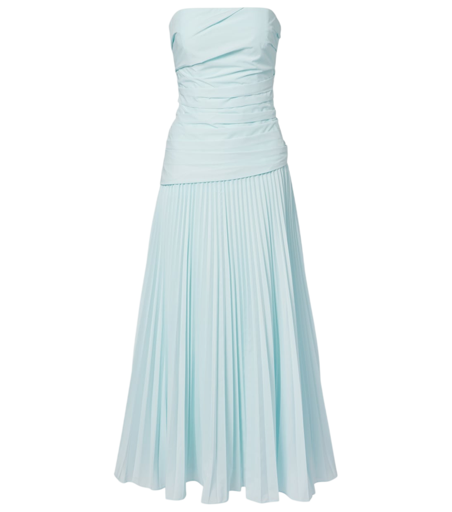 Robe bustier plissée Simkhai Arie