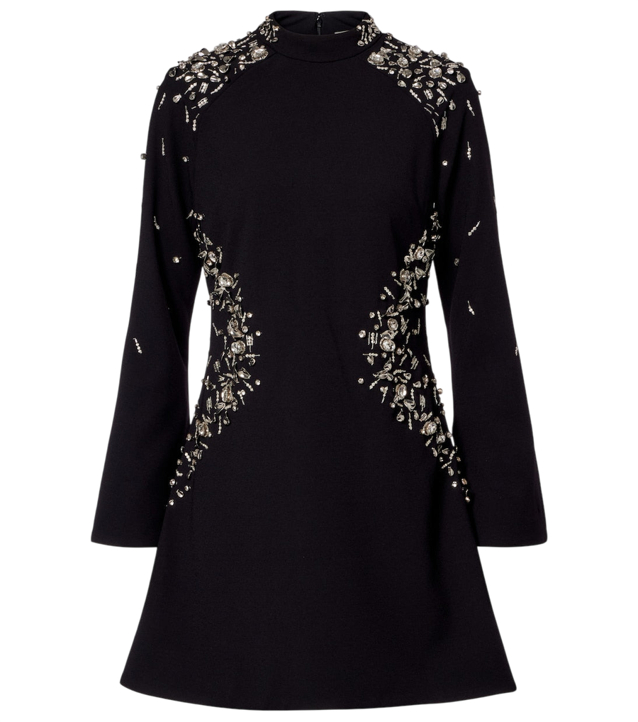 Simkhai Carla embellished crêpe minidress