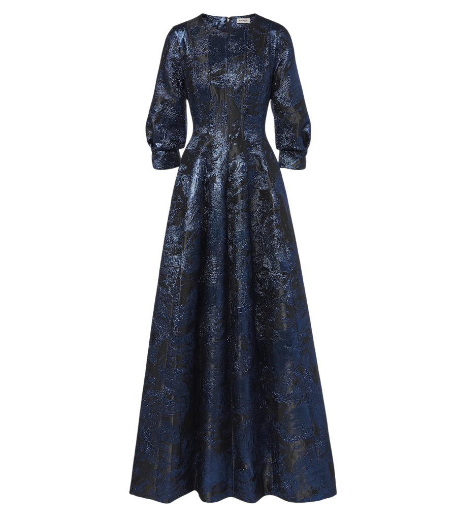Simkhai Claravelle jacquard gown