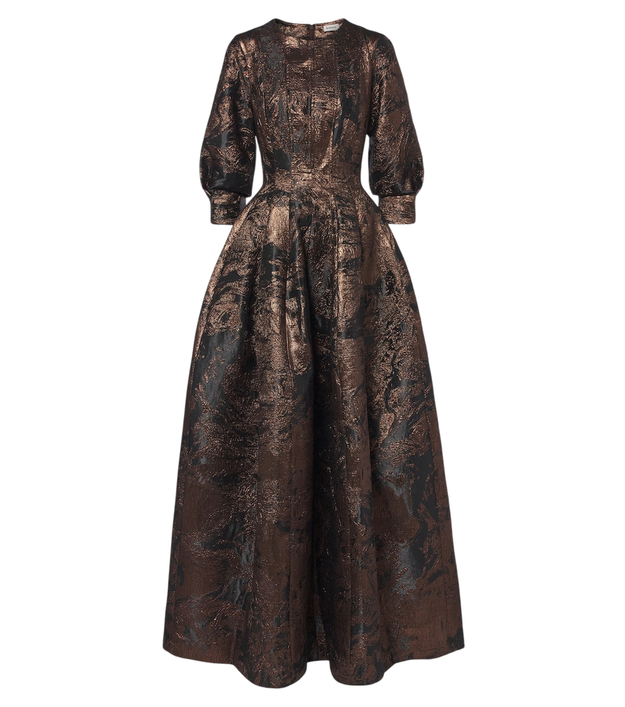 Simkhai Claravelle jacquard gown