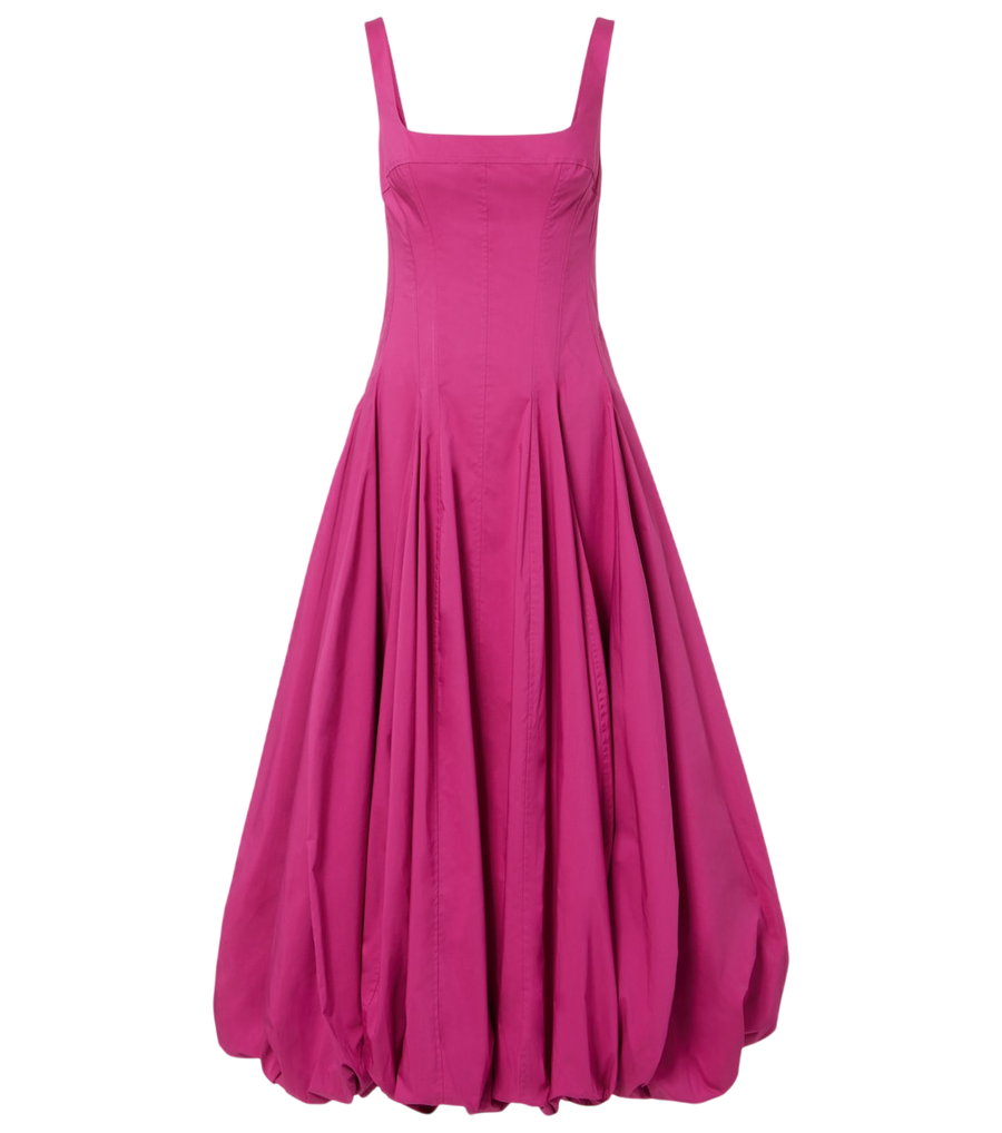 Simkhai Cotton-blend midi dress