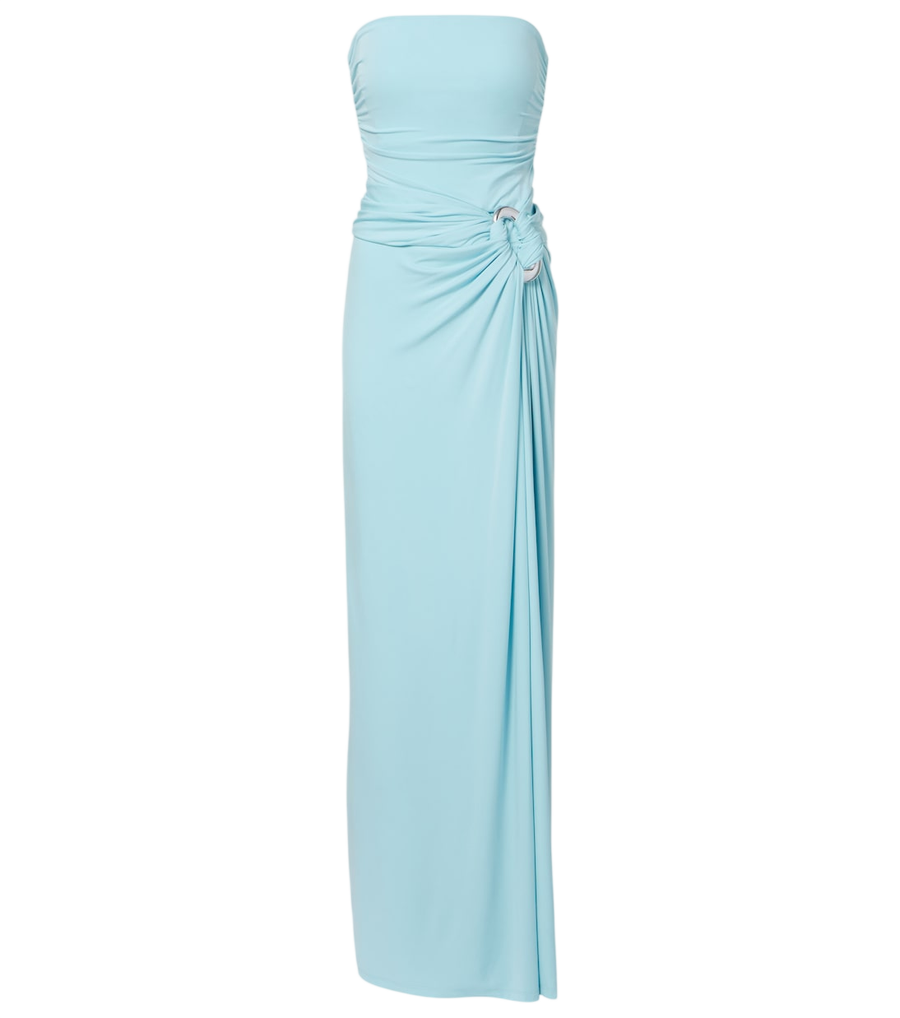 Simkhai Emma gathered bustier gown