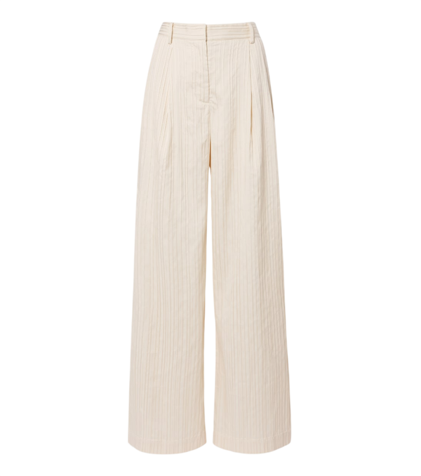 Simkhai Grace striped wide-leg pants