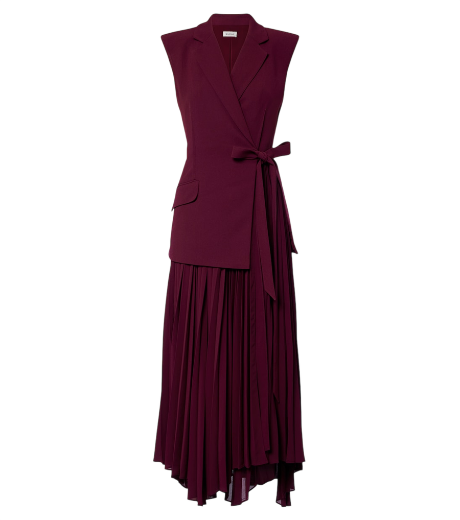 Simkhai Helena crêpe midi dress