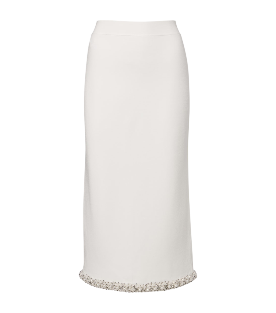 Simkhai Idina embellished midi skirt