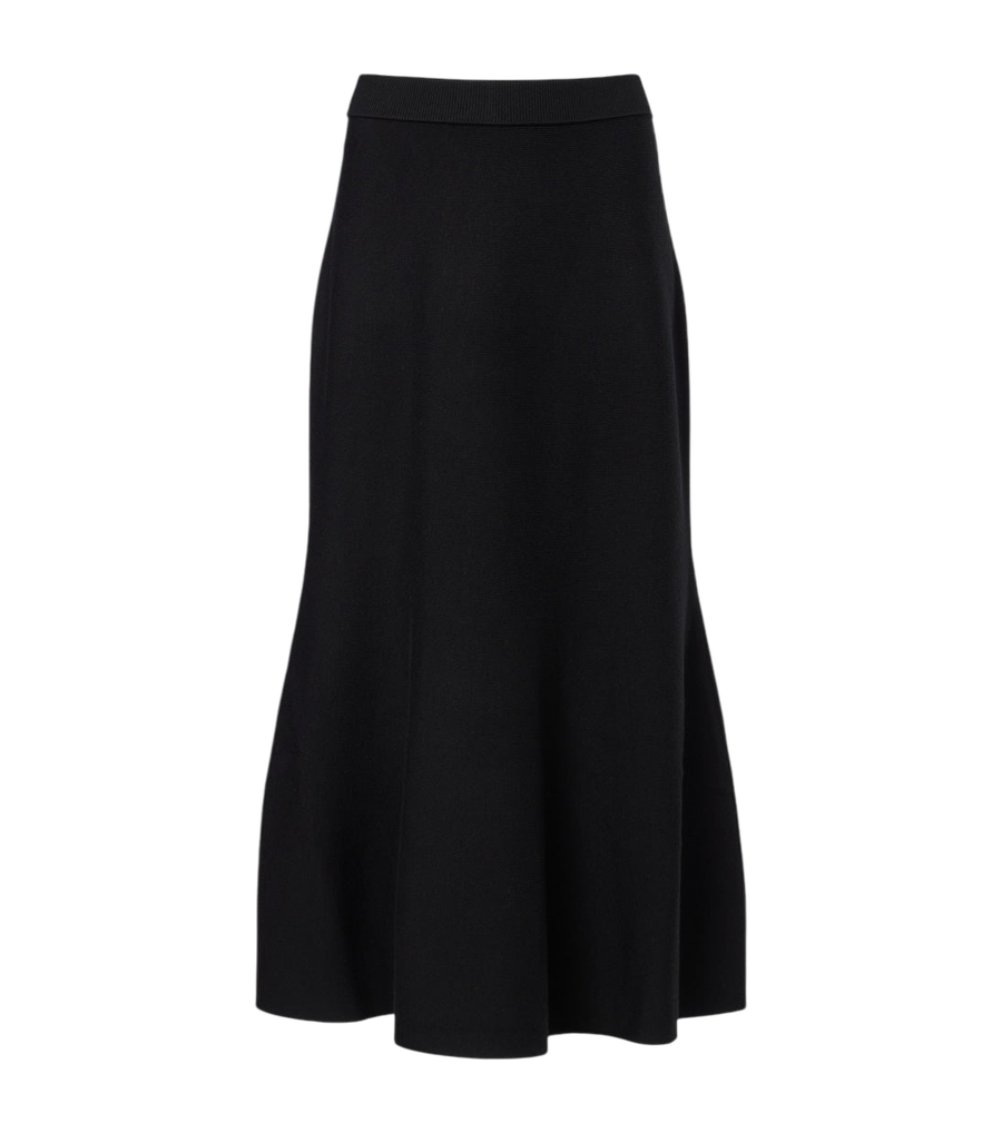Simkhai Kasey wool midi skirt