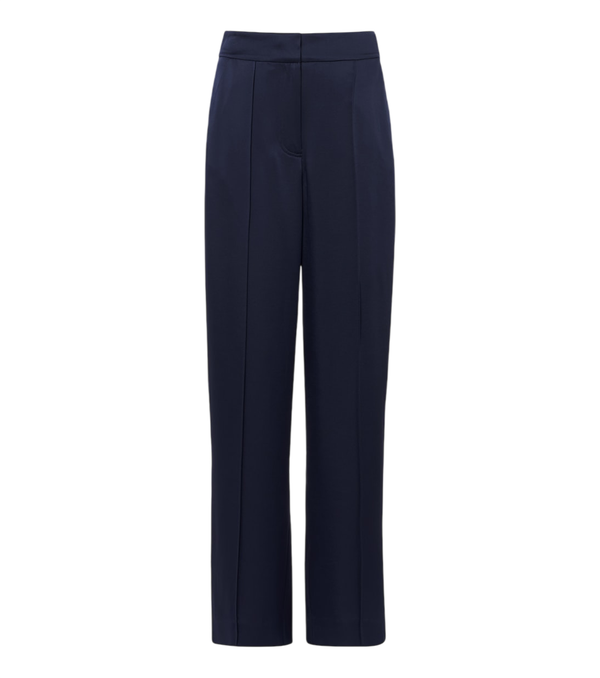 Simkhai Kyra high-rise satin wide-leg pants