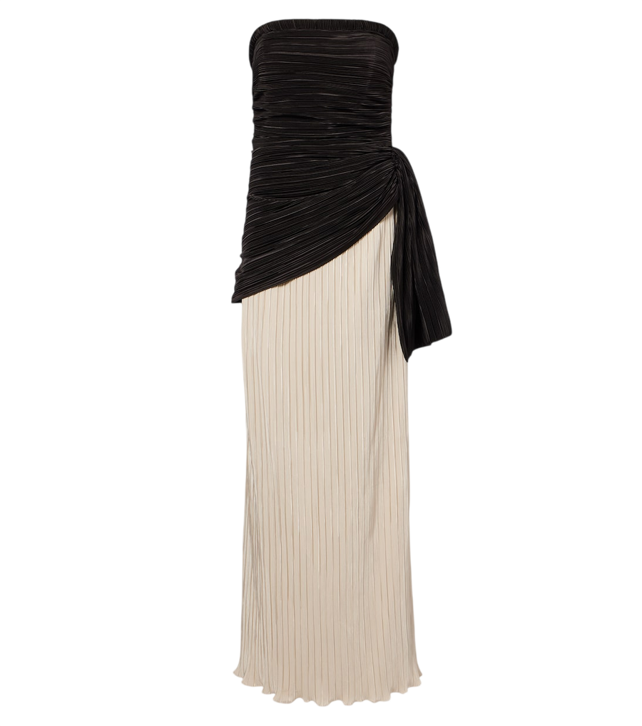 Simkhai Vestido bustier Laia plissado