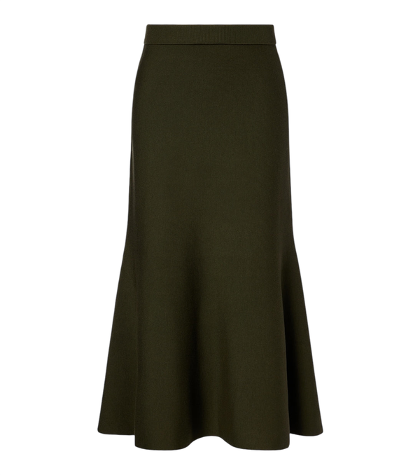 Simkhai Layne wool midi skirt