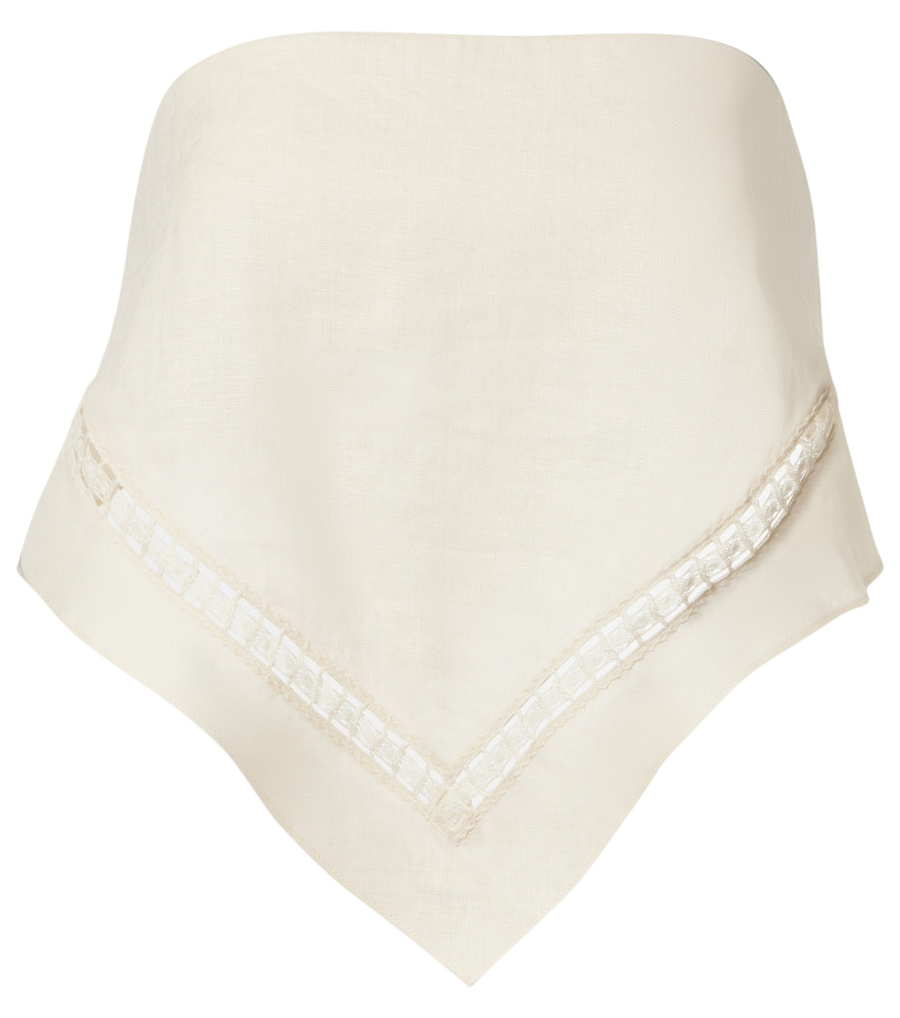 Simkhai Linen-blend top
