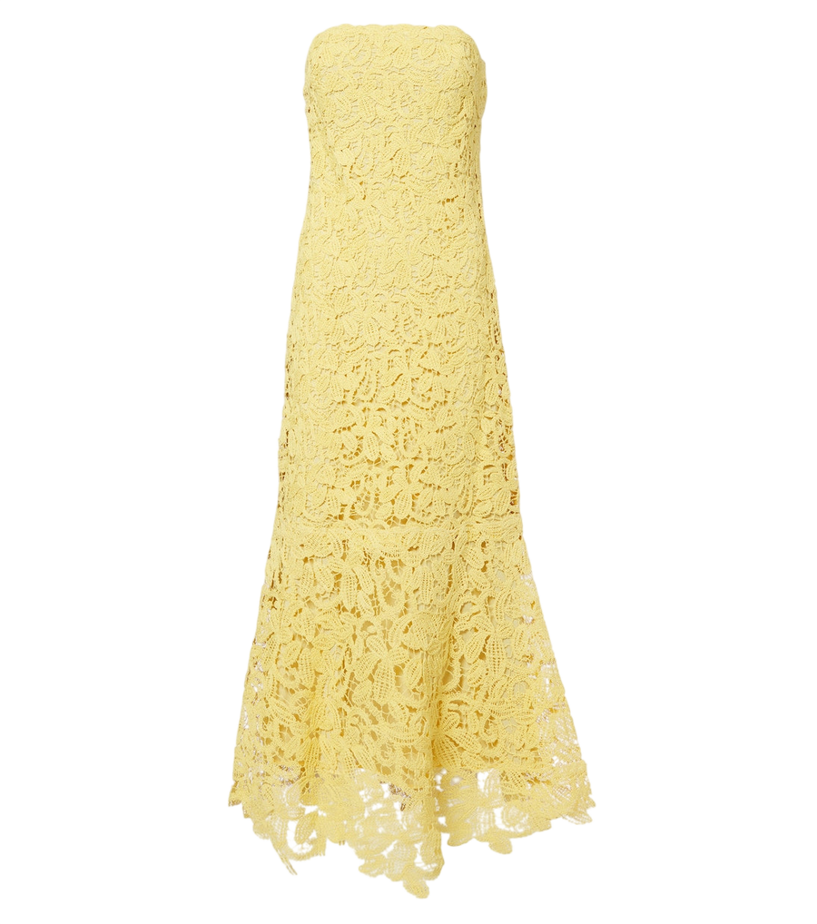 Simkhai Vestido bustier Sera em renda