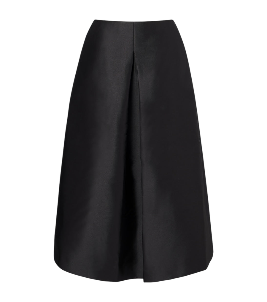 Simkhai Vexa satin midi skirt