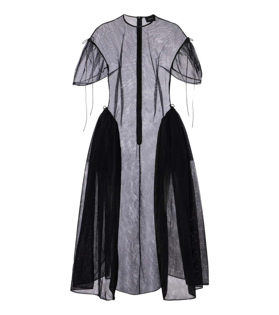 Robe midi en tulle Simone Rocha