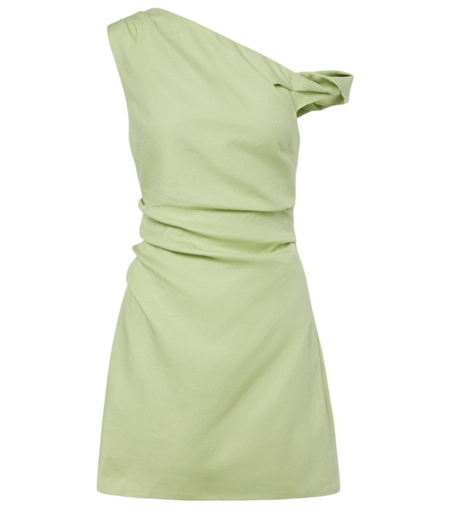 Mini-robe asymétrique en lin SIR
