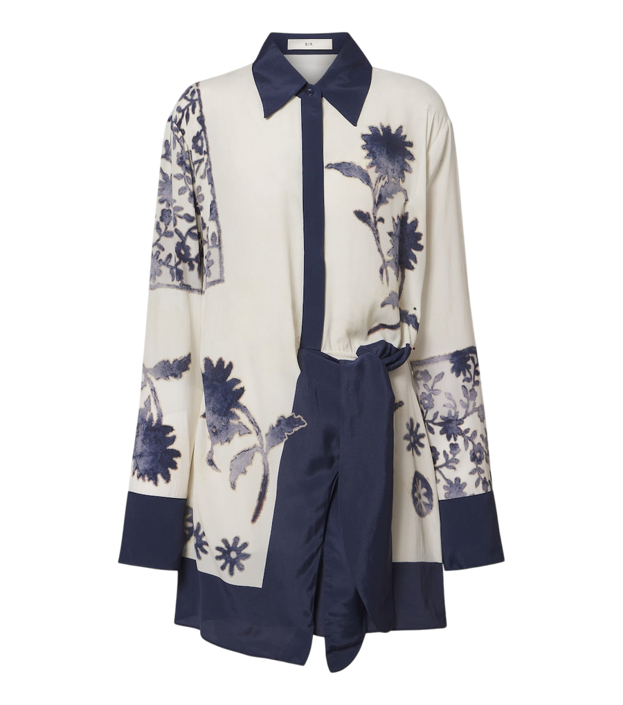 SIR Phillipa printed shirt dress