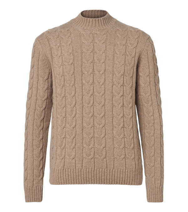 Slowear Cable-knit virgin wool sweater