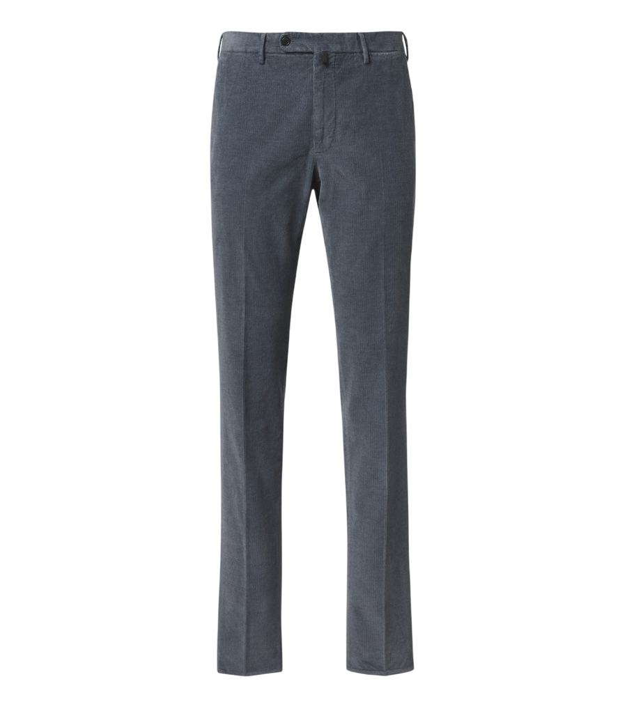 Slowear Cotton and cashmere corduroy slim pants