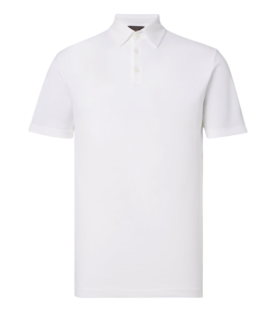 Slowear Cotton jersey polo shirt