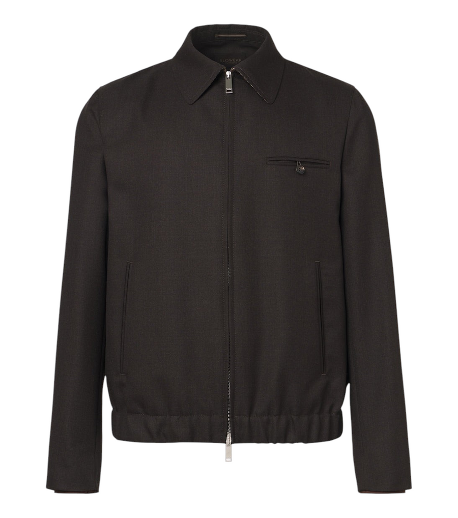Slowear Virgin wool blouson jacket
