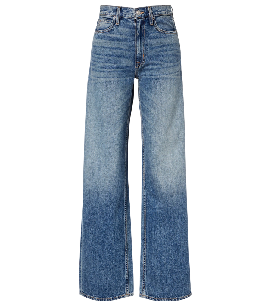 SLVRLAKE Jeans Cassie a gamba larga scoloriti