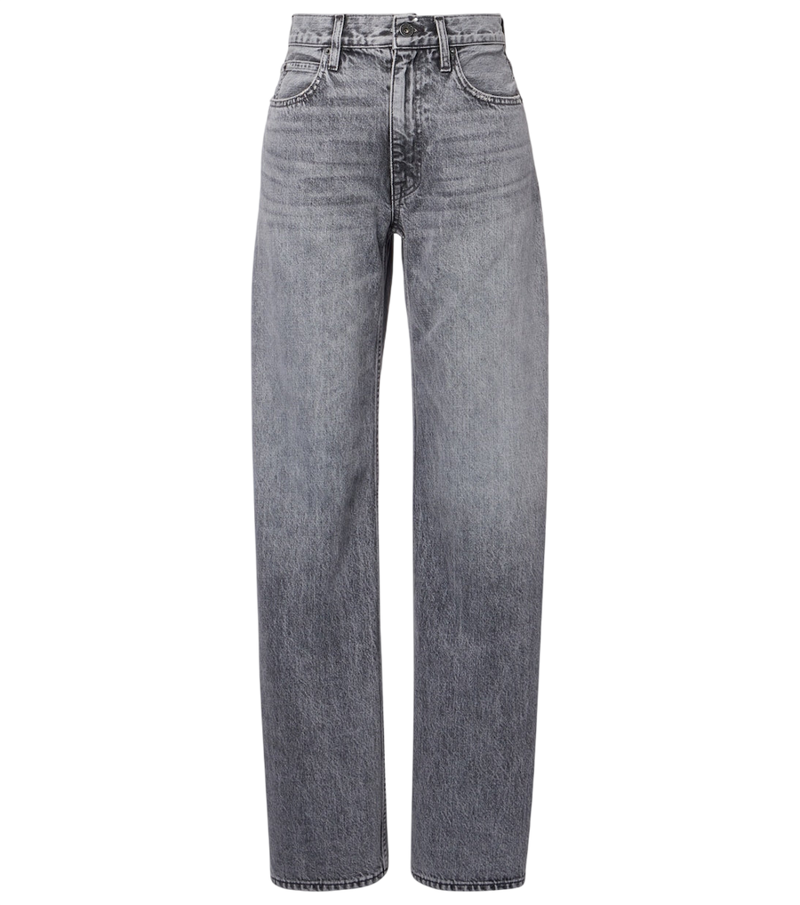 SLVRLAKE Cassie high-rise wide-leg jeans