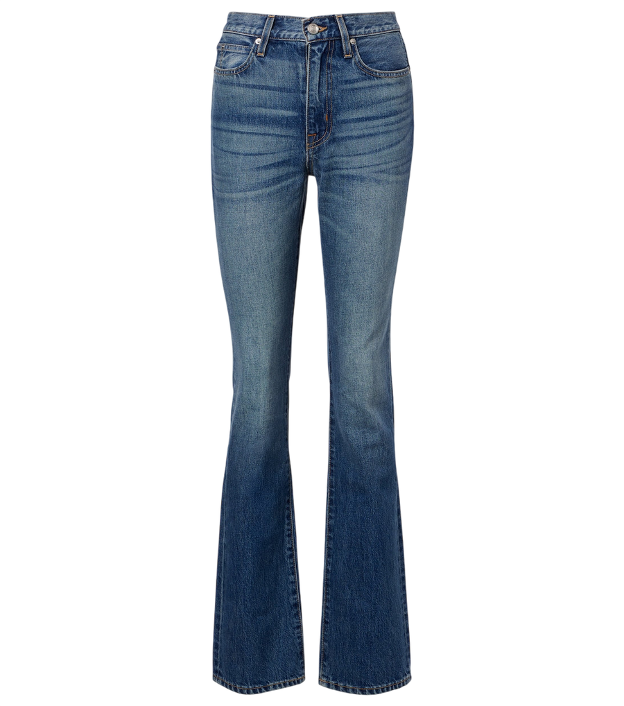 Jeans de tiro alto corte bootcut Jade de SLVRLAKE