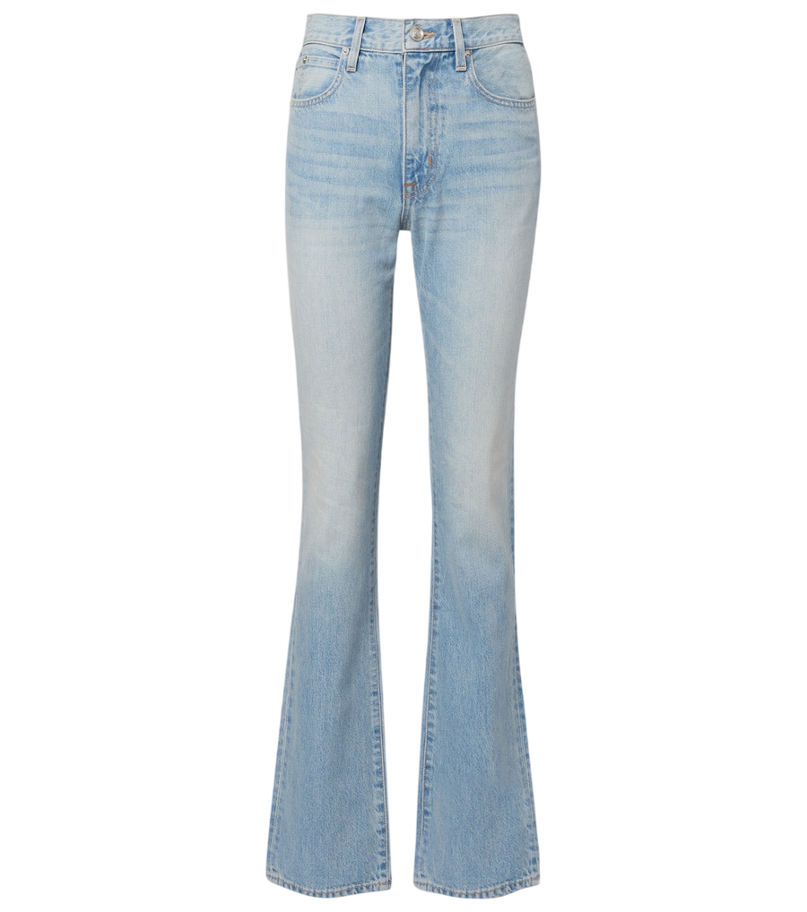 Jeans dritti color giada SLVRLAKE