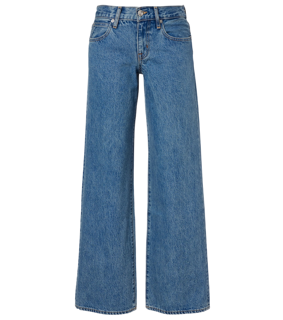 SLVRLAKE Lexi low-rise wide-leg jeans