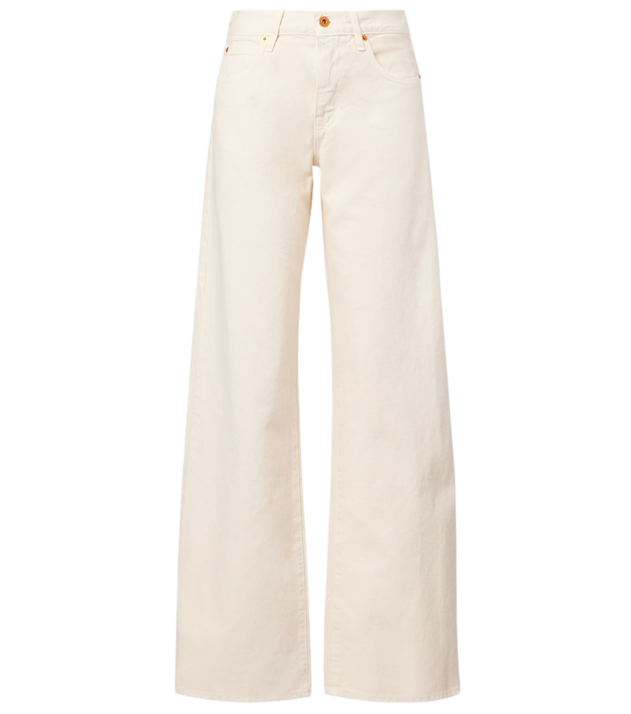 SLVRLAKE Mica mid-rise wide-leg jeans