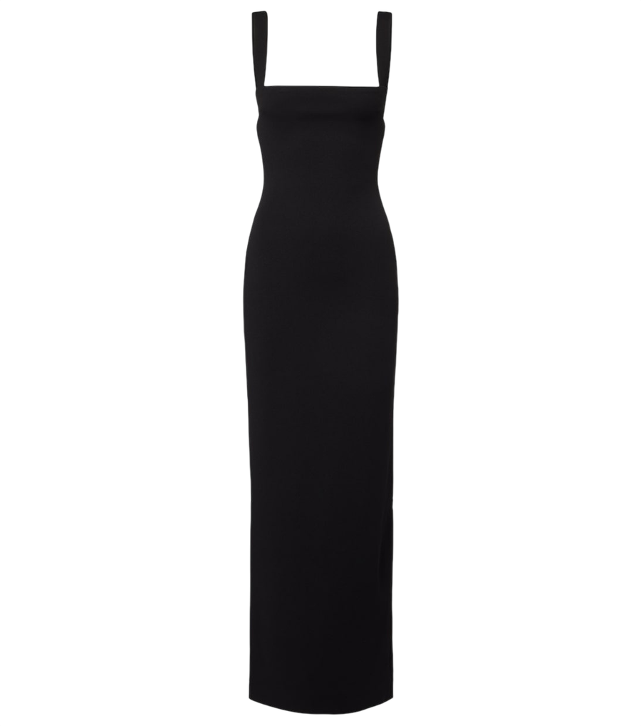 Solace London Joni crêpe gown