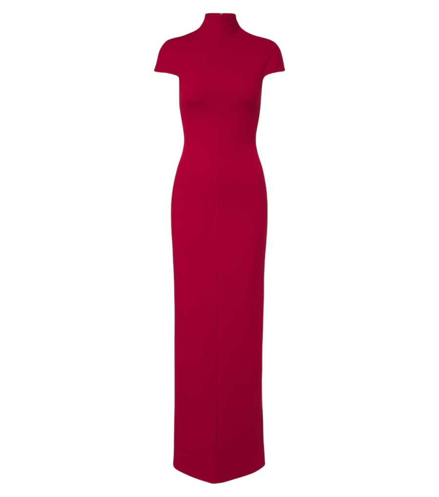 Solace London Vestido de cocktail Lang em crepe