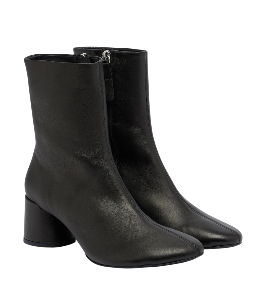 Souliers Martinez Flavia leather ankle boots