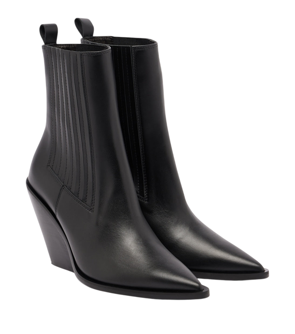Souliers Martinez Vegas leather ankle boots