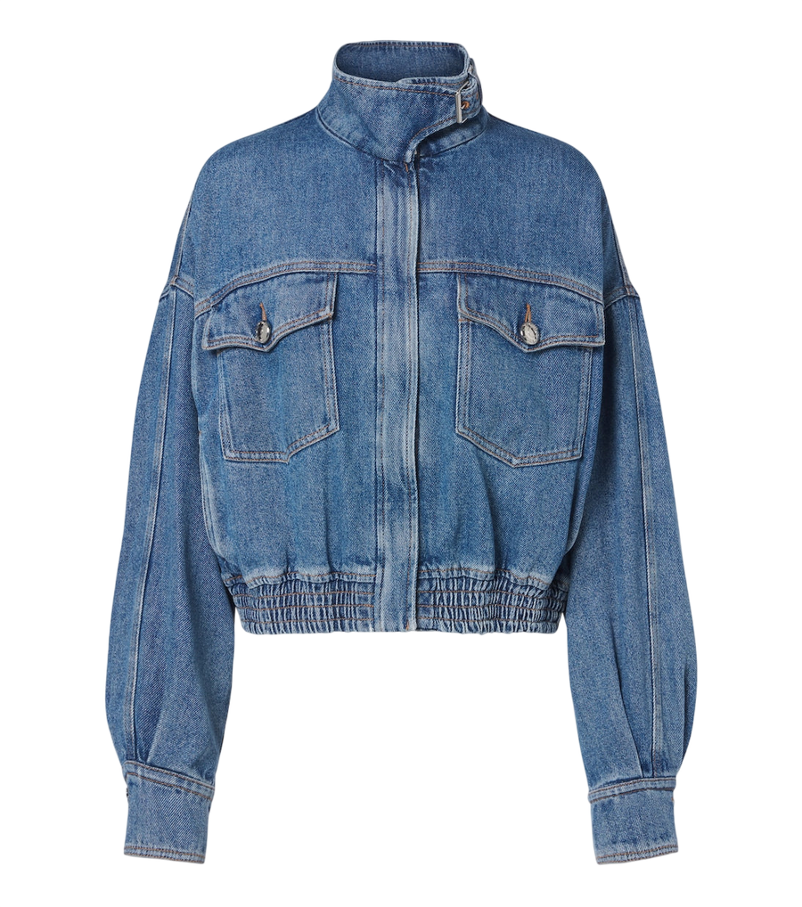 Sportmax Denim bomber jacket