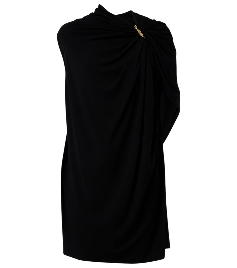 Robe courte drapée en crêpe Sportmax