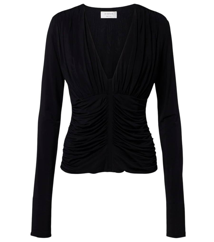 Haut en crêpe froncé Sportmax