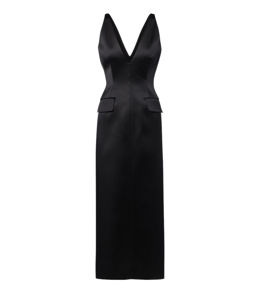 Sportmax Vestido de cocktail em cetim