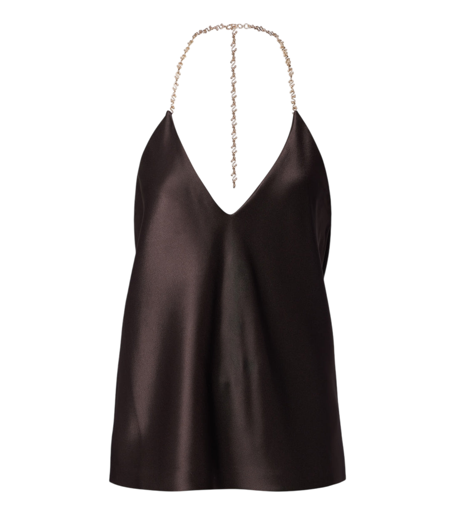 Haut dos nu en satin Sportmax