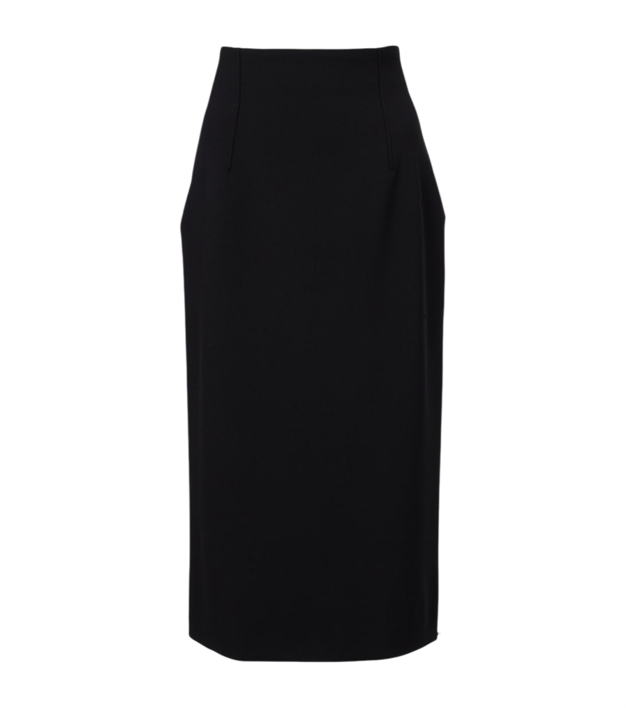 Falda tubo de mezcla de lana de Sportmax