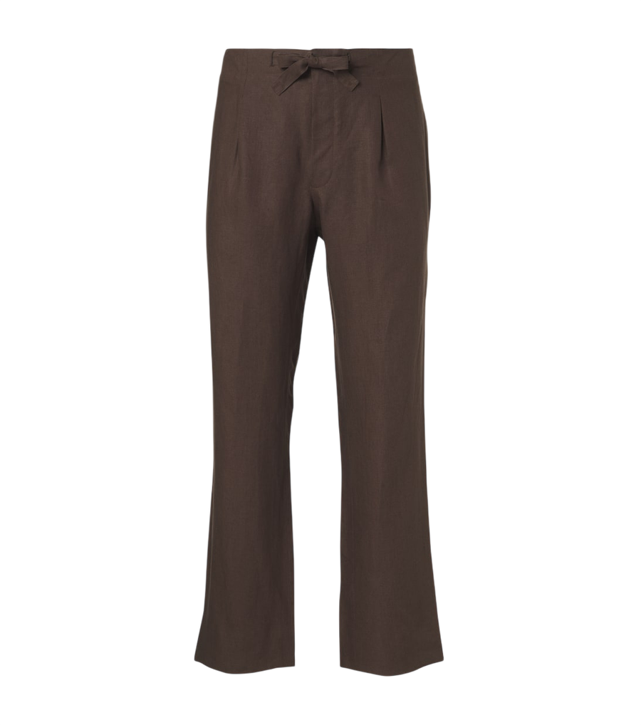 Stòffa Linen straight pants