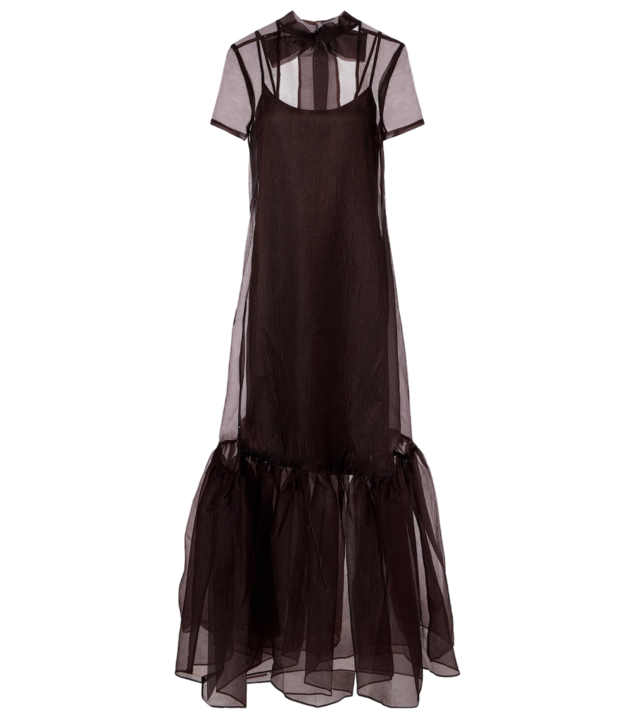 Staud Calluna organza maxi dress