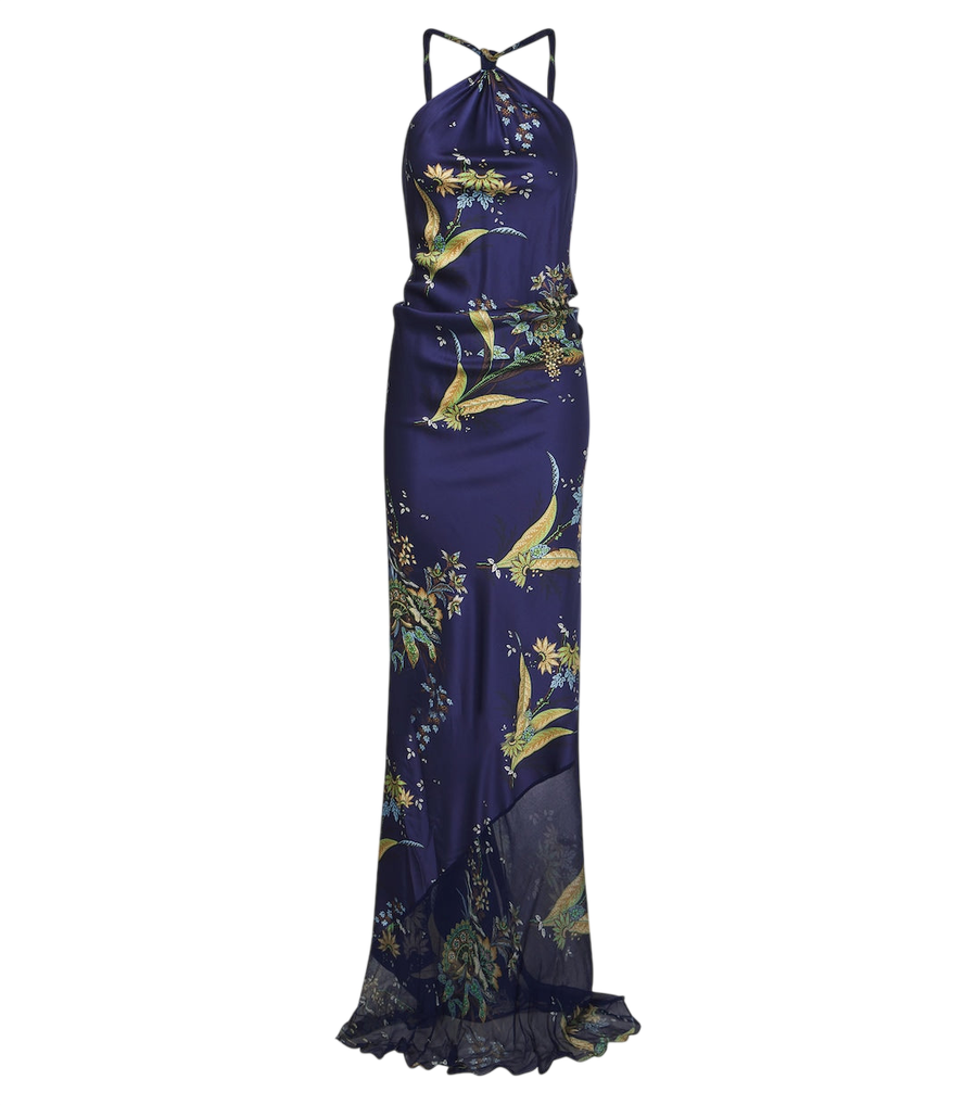 Staud Charli printed silk-blend maxi dress