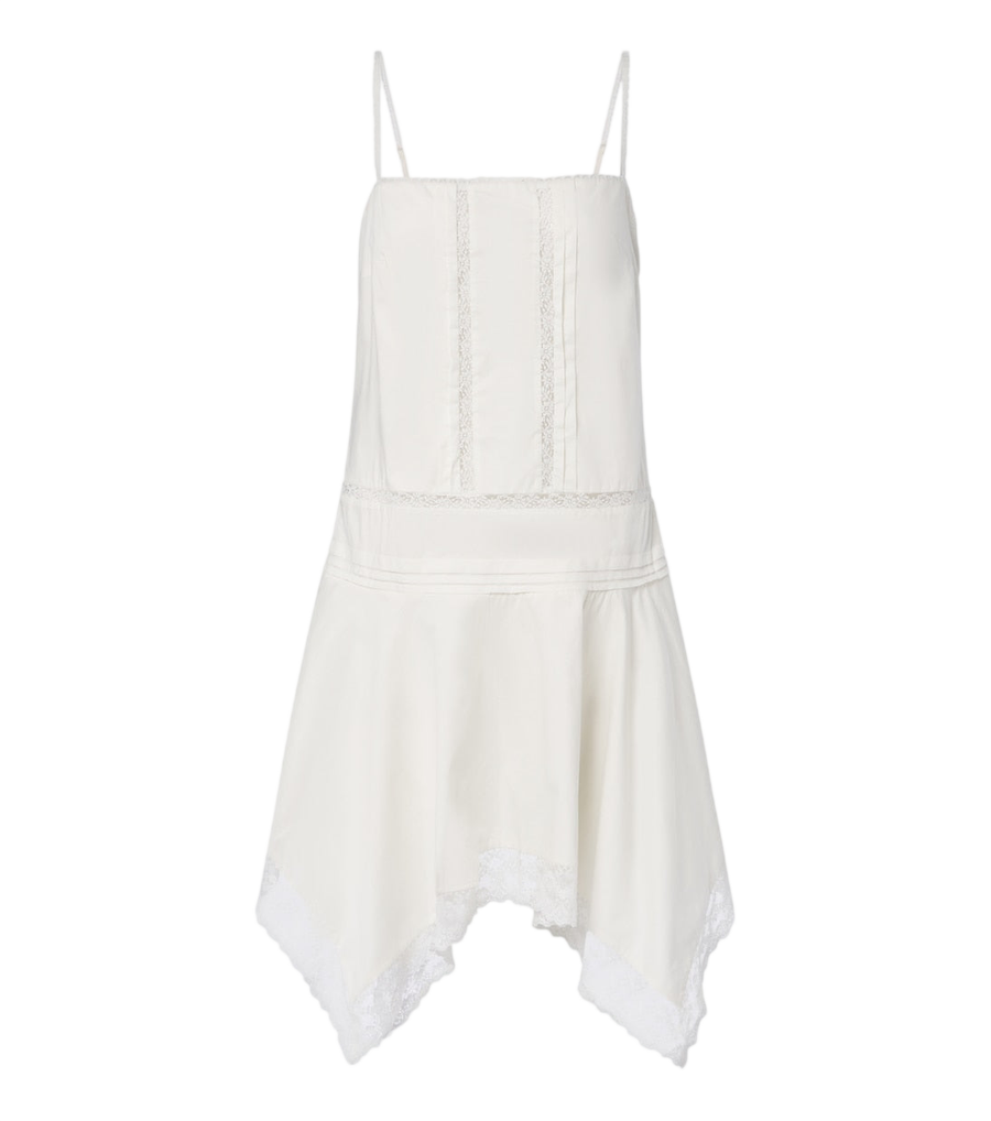 Mini-robe Staud Corinna en voile de coton brodé