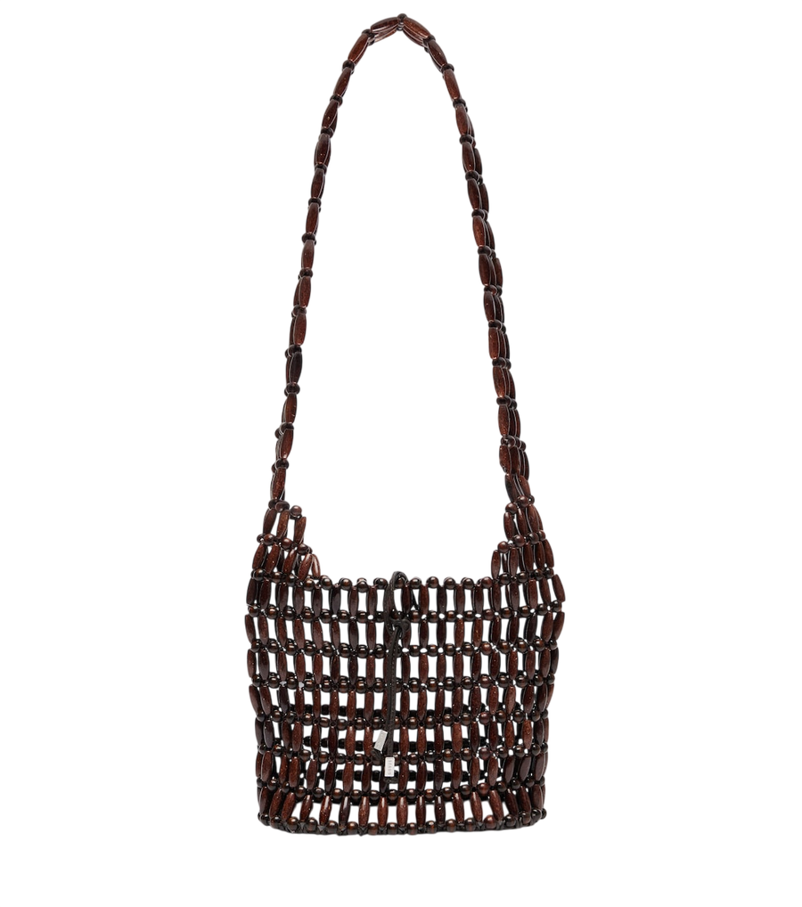Staud Cornado beaded crossbody bag