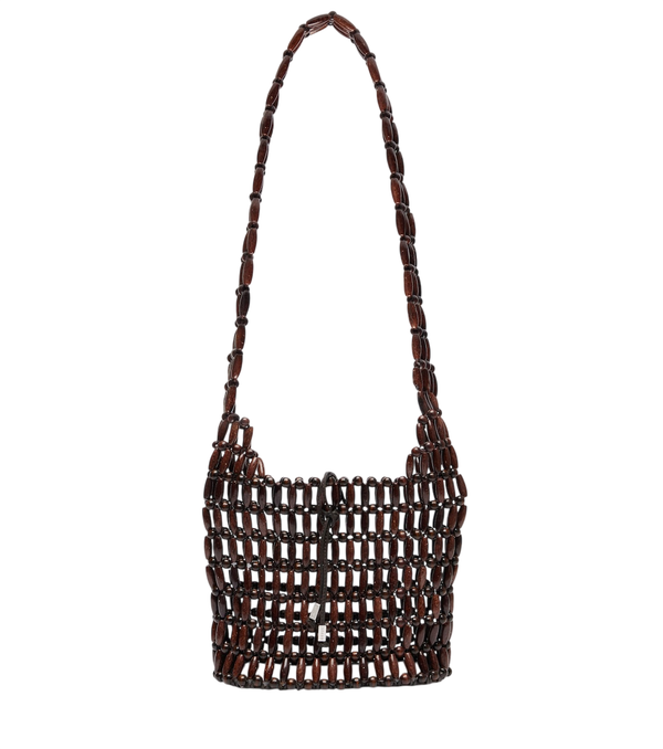 Staud Cornado beaded crossbody bag